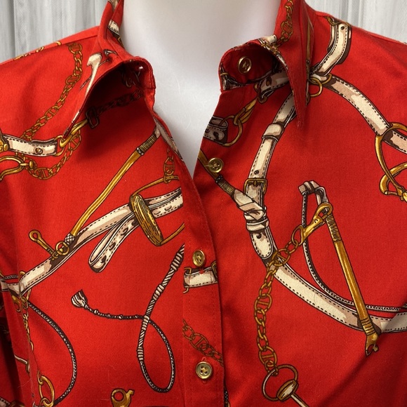 Talbot equestrian harness blouse - Picture 3 of 17